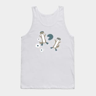 Otterly Calm Otters Swimming Tank Top